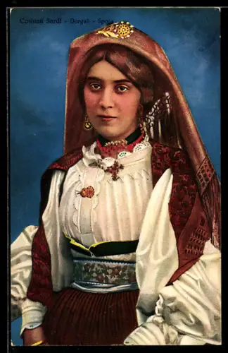 AK Dorgali, Costumi Sardi, Sposa in abito tradizionale