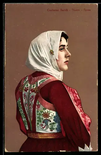 AK Nuoro, Costumi Sardi, Sposa
