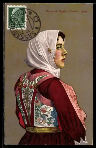 AK Nuoro, Costumi Sardi, Sposa