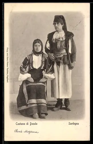 AK Desulo /Sardegna, Costume di Desulo