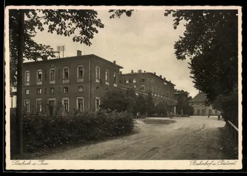 AK Simbach, Bahnhof und Postamt