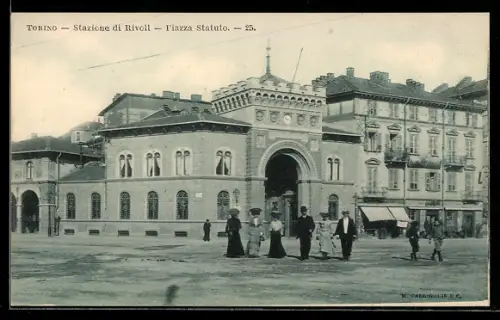 AK Torino, Stazione di Rivoli, Piazza Statuto