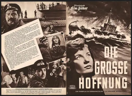 Filmprogramm IFB Nr. 2785, Die grosse Hoffnung, Renato Baldini, Lois Maxwell, Regie: Duilio Coletti
