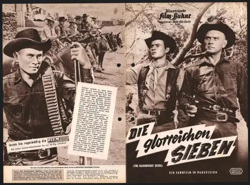 Filmprogramm IFB Nr. 5648, Die glorreichen Sieben, Yul Brynner, Steve McQueen, Regie: John Sturges