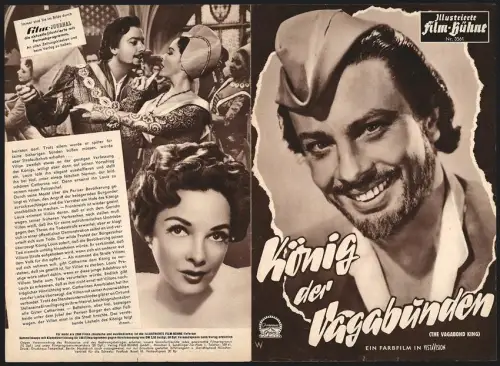 Filmprogramm IFB Nr. 3561, König der Vagabunden, Francois Villon, Catherine de Vaucelles, Regie: Michael Curtiz