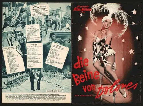 Filmprogramm IFB Nr. 4085, Die Beine von Dolores, Ruth Stephan, Germiane Damar, Theo Lingen, Regie: Géza von Cziffra