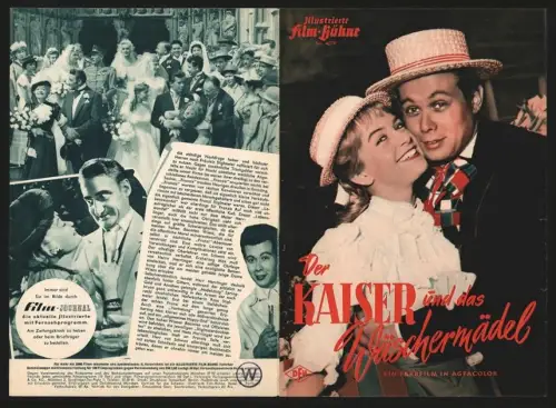 Filmprogramm IFB Nr. 4079, Der Kaiser und das Wäschermädel, Germaine Damar, Grethe Weiser, Regie: Ernst Neubach