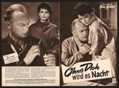 Filmprogramm IFB Nr. 3356, Ohne Dich wird es Nacht, Eva Bartok, Curd Jürgens, Regie: Curd Jürgens