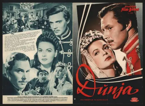 Filmprogramm IFB Nr. 3088, Dunja, Eva bartok, Ivan Desny, Karlheinz Böhm, Regie: Josef von Báky