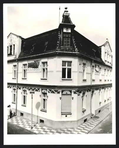Fotografie unbekannter Fotograf, Ansicht Fürstenberg / Oder, Eckhaus Löwenstrasse
