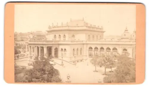 Fotografie Ansicht Wien, Cursalon im Stadtpark, Eingangsbereich