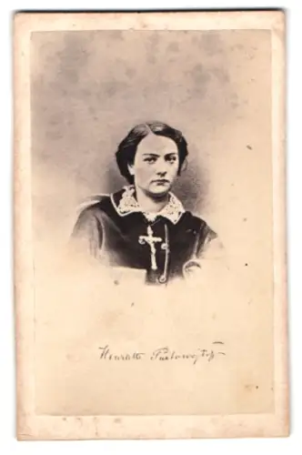 Fotografie Portrait der polnischen Unabhängigkeitskämpferin Anna Henryka Pustowójtówna., Michal Smok