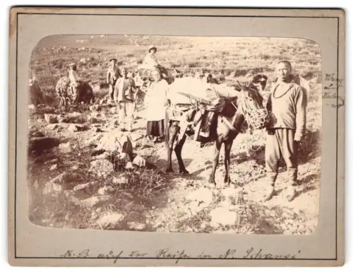Fotografie unbekannter Fotograf, Ansicht Shanxi, chinesischer Fremdenführer auf Reise im nördlichen Shanxi