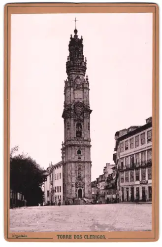 Fotografie unbekannter Fotograf, Ansicht Porto, Torre dos Clerigos