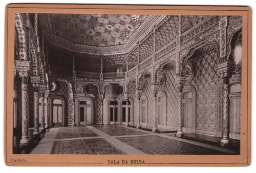 Fotografie unbekannter Fotograf, Ansicht Porto, Sala da Bolsa