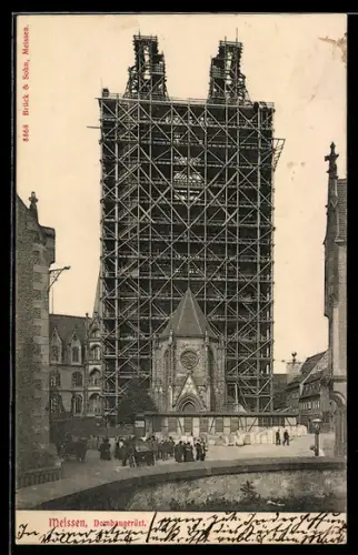AK Meissen, Dombaugerüst