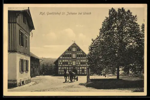 AK Urach, Kgl. Gestütshof St. Johann