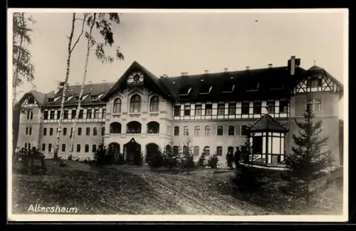 AK Trebanz-Treiben, Altersheim, Frontansicht