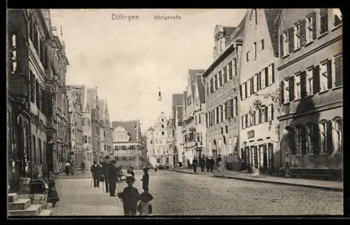 AK Dillingen, Partie in der Königstrasse