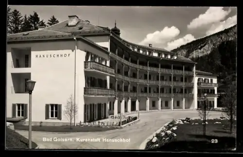 AK Bad Goisern, Kuranstalt Hanusch-Hof