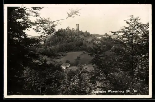 AK Waxenberg /Ob.-Öst., Burgruine