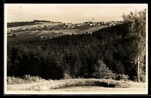 AK Oberneukirchen /Ob.-Oest., Teilansicht mit Kirche