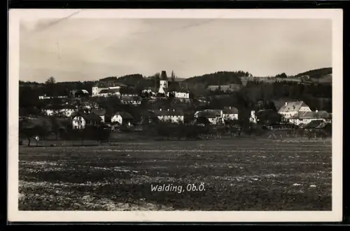 AK Walding, Blick zum Ort