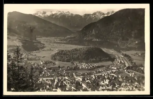 AK Bad Ischl, Teilansicht gegen Dachstein