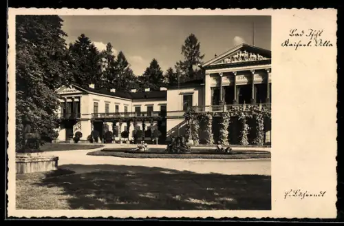 AK Bad Ischl, Kaiserliche Villa mit Park