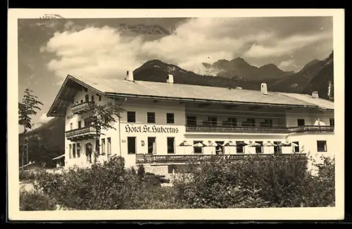 AK Lofer b. Salzburg, Hotel St. Hubertus