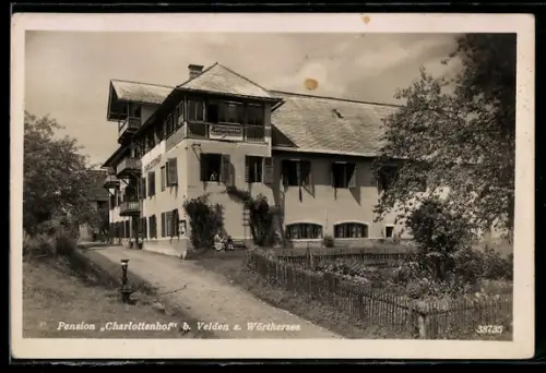 AK Velden a. Wörthersee, Pension Charlottenhof