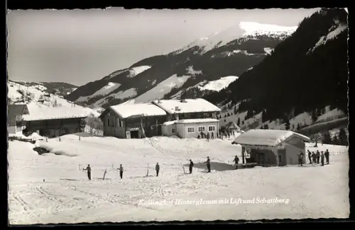 AK Hinterglemm, Kollinghof mit Lift und Schattberg