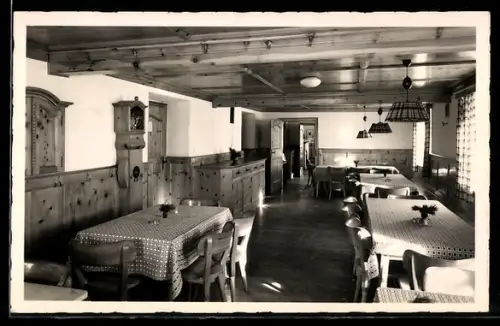 AK Ober-Gurgl, Speisesaal im Bundessportheim