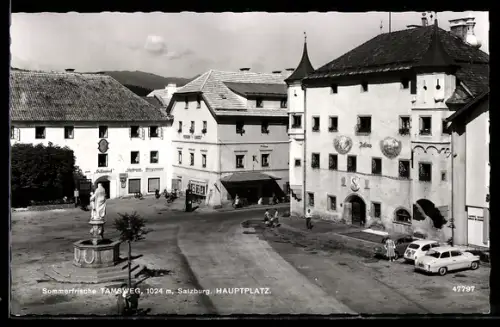 AK Tamsweg /Salzburg, Hauptplatz