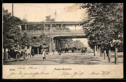 AK Wien, Prater-Einfahrt
