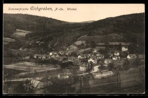 AK Eichgraben /N.-Oe., Winkel, Ortsansicht