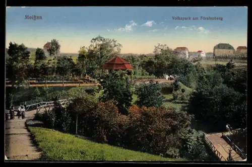 AK Meissen, Volkspark am Fürstenberg