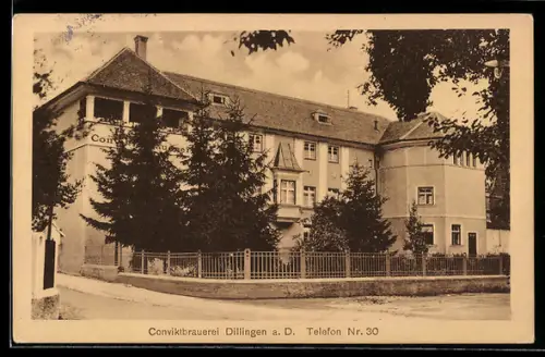 AK Dillingen, Partie an der Conviktbrauerei