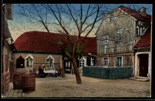 AK Meissen, Gasthaus Gebhardt`s Weinschank, Stadtparkhöhe