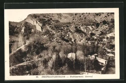 AK Propriac-les-Bains, Etablissement thermal