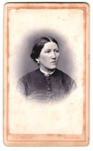 Fotografie Joh. Sperlich, Würzburg, Unter Main Quai 2, Porträt einer Frau