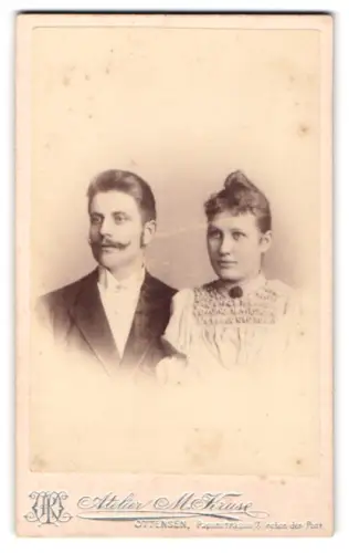 Fotografie Atelier M. Kruse, Ottensen, Papenstr. 7, Porträt eines Paares