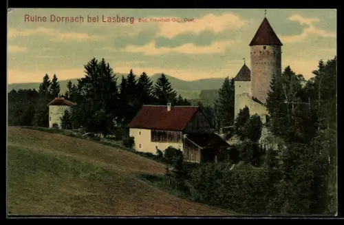 AK Lasberg, Ruine Dornach