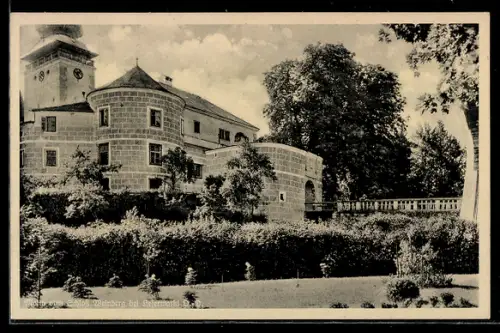 AK Kefermarkt /O. D., Schloss Weinberg mit Park