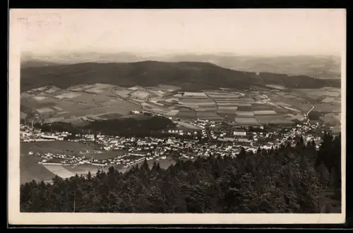 AK Schüttenhofen, Blick auf den Ort