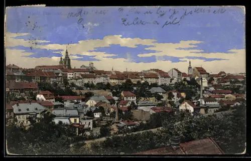 AK Mlada Boleslav, Blick auf den Ort