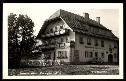 AK Mariapfarr /Salzburg, Waldgasthof Passegger A. Schitter