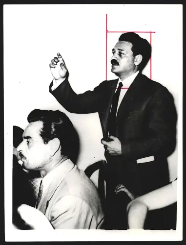 Fotografie Manolis Glezos griechischen Verleger der Avghi Zeitung