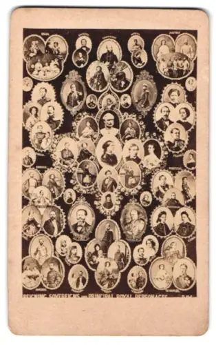 Fotografie Elisabeth v. Österreich (Sissi), Zar Alexander II. v. Russland, Queen Victoria v. GB, Otto v. Griechenland