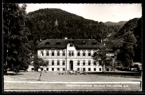 AK Bad Ischl, Sulzbach, Kindererholungsheim